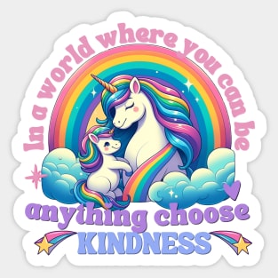 Choose Kindness World Sticker